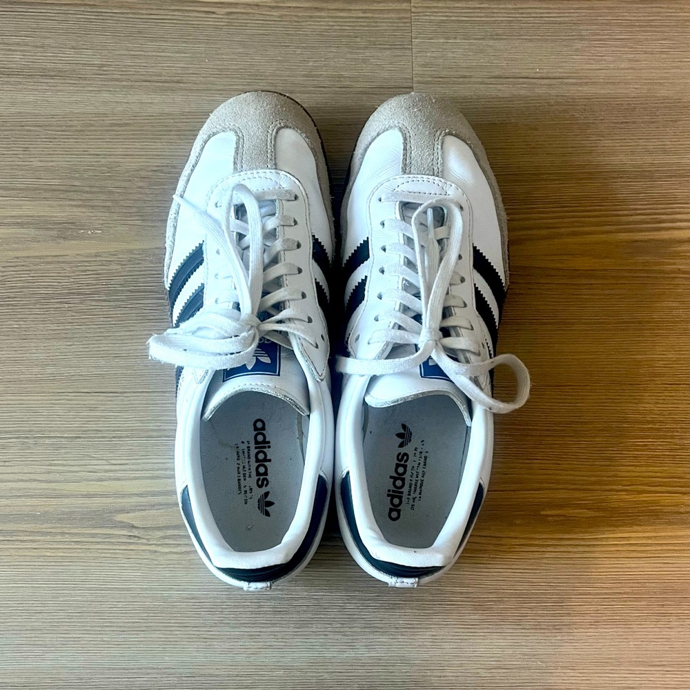 adidas samba OG - white/black - kids 5.5 converts to W 7